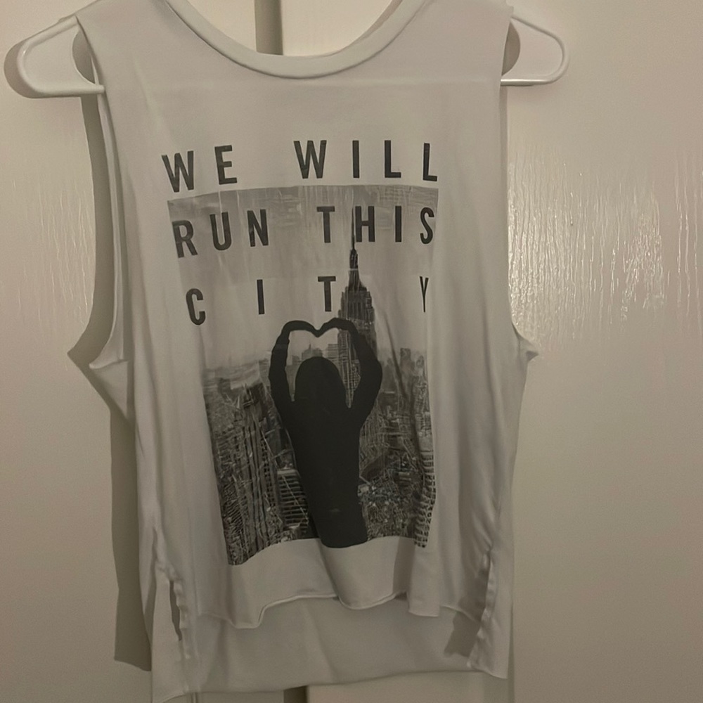 Off-white Abercrombie & Fitch Tank Top